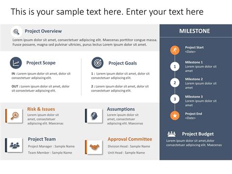 Project Charter Slide Template